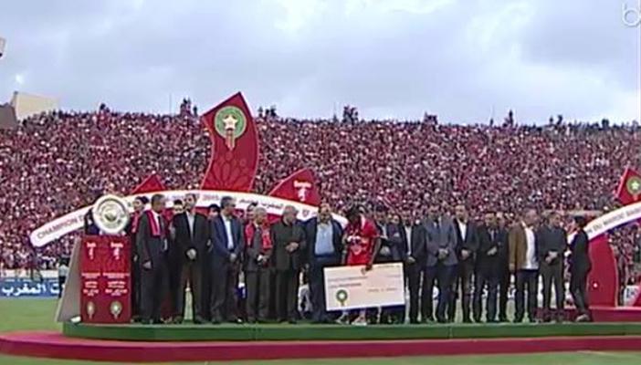 الوداد حامل اللقب المغربي يخسر آخر مبارياته بالدوري