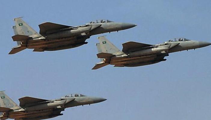 طائرات التحالف تدك منزل نجل علي عبد الله صالح بصنعاء