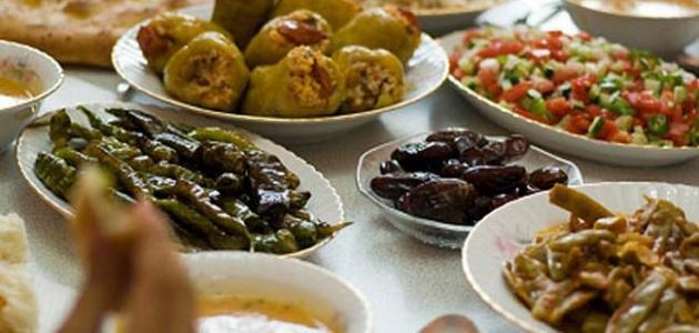 10 نصائح لغذاء صحي في رمضان