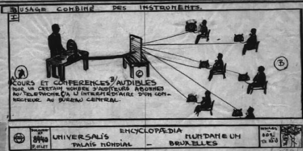 مؤرخ بلجيكي يشرح طريقة عمل الإنترنت منذ 114عامًا