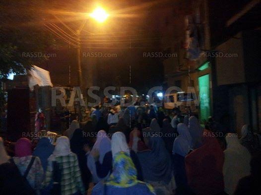 مسيرة ليلية مناهضة للانقلاب العسكري ب‏بني سويف‬