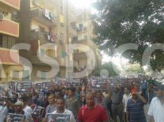 مسيرة حاشدة  بحلوان رفضاً لانتخابات العسكر