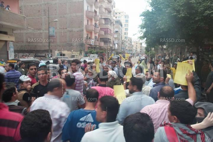 “تحالف دعم الشرعية” بالمحلة ينظم مسيرة مناهضة للانقلاب