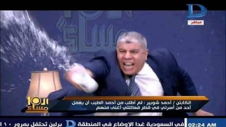 بالفيديو والصور.. أبرز كوميكس ساخر حول ضرب “شوبير” لـ”الطيب”