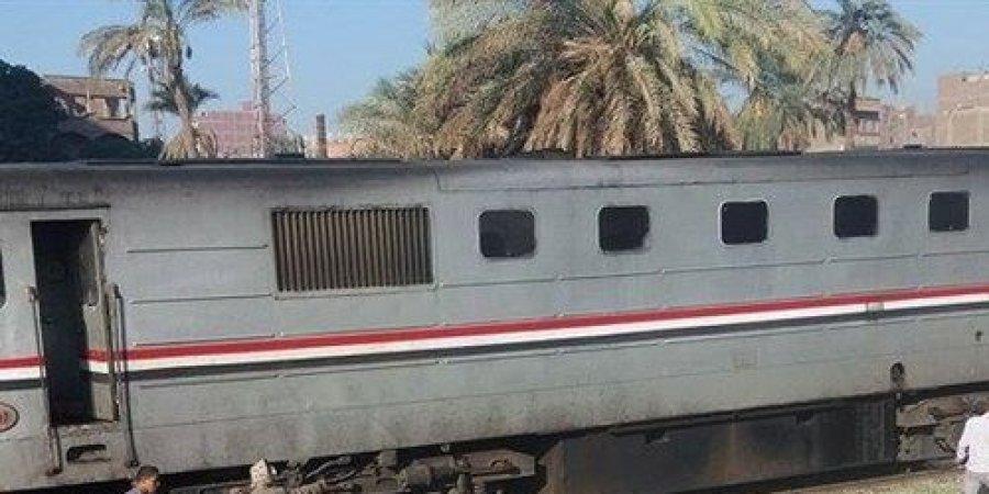 قطار يدهس طفلة أثناء عبورها شريط السكة الحديد بسوهاج