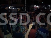 وقفة مفاجئة لشباب ضد الانقلاب بزفتى