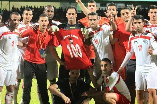 تأهل  المنتخب الفلسطيني لكأس أمم آسيا بعد أول لقب دولي رسمي