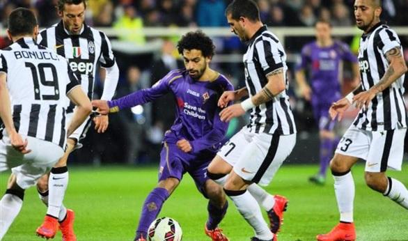 محمد صلاح أساسيًا في أخر مباراة له مع فيورنتينا