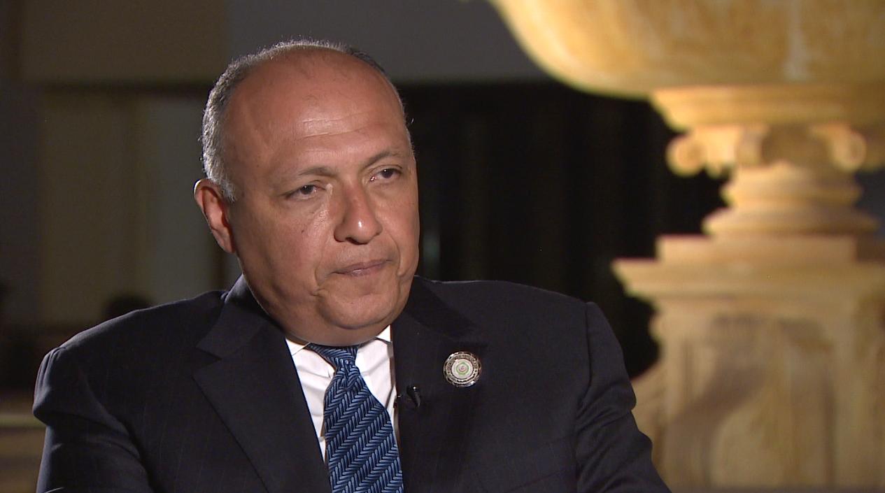 بالفيديو.. شكري: الرأي العام الإسرائيلي احتفى بخطاب السيسي لثقتهم فيه