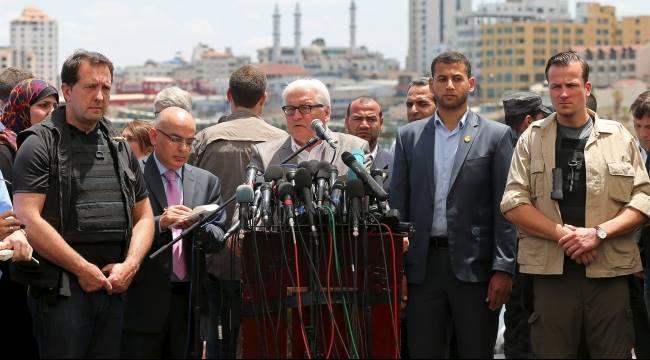 وزير خارجية ألمانيا يصل غزة