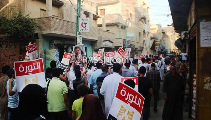 بالصور.. مسيرة حاشدة بكرداسة اعتراضًا على أحكام القضاء