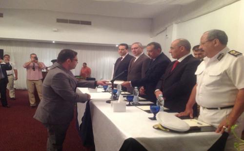 تكريم ٢٦ من رجال الشرطة بمديرية أمن جنوب سيناء