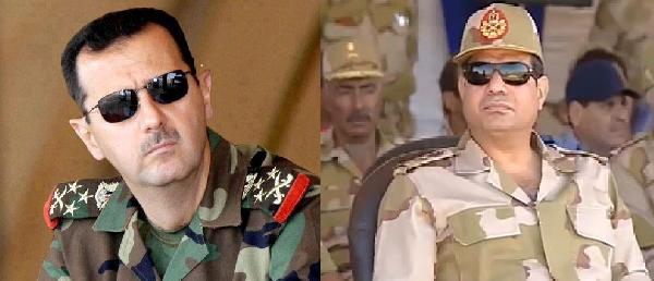 “بشار و السيسي” قاتلان” والدم واحد