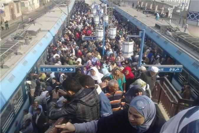 توقف حركة المترو بسبب انقطاع التيار الكهربي