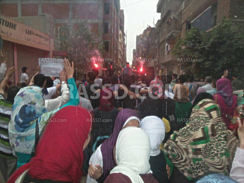 مسيرات بـ”طنطا” رداً علة حملات الاعتقال