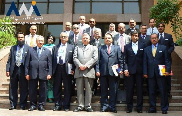 “القومي للإدارة” يستقبل وفد الكلية القومية للإدارة بباكستان