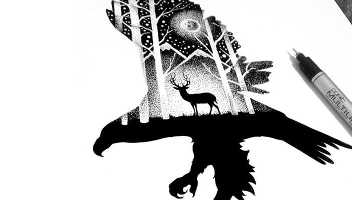 15 صورة مذهلة تخبرك عن فن الرسم بالنقاط