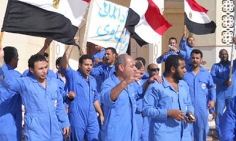 عمال “سينكو” يواصلون اعتصامهم لليوم السادس رفضًا لفصل زملائهم