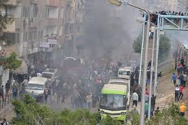 الجيش والشرطة يعتدون على مسيرة سيدي بشر في الإسكندرية