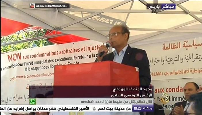 المرزوقي: كان يجب خروج مرسي بشكل ديمقراطي