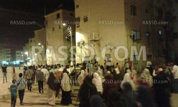 مسيرة حاشدة لرافضي الانقلاب بأسوان برغم الحصار الامني