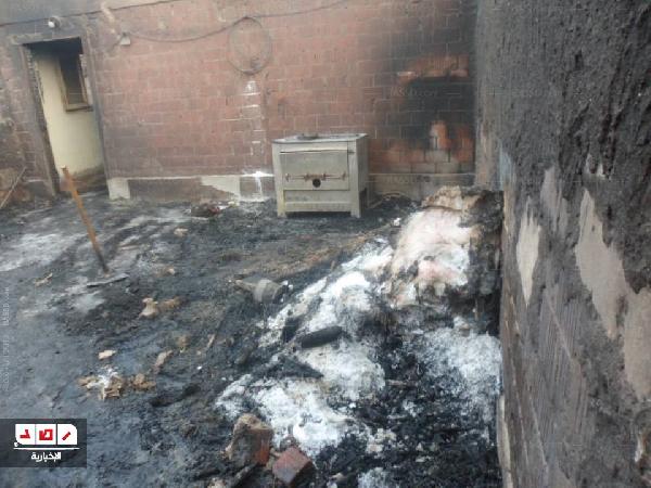 بالصور..حريق هائل يلتهم قرية بالكامل فى البحيرة