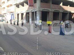 سلسلة نسائية في “أبو حمص” رفضا لتنصيب السيسي