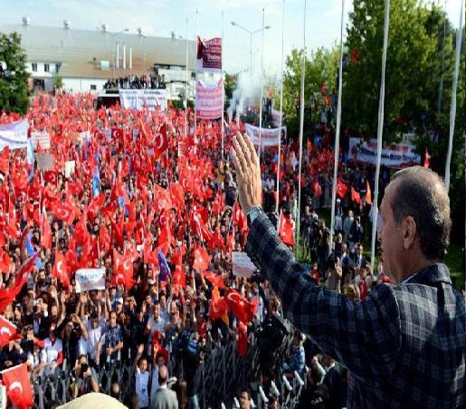 بالصور..الآلاف يتظاهرون دعما لاردوغان للمرة الثانية