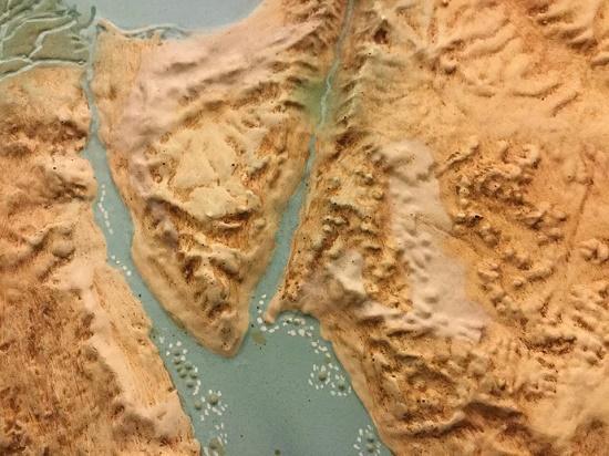 خريطة خليج العقبة بمكتبة الكونجرس الأميركي تؤكد مصرية تيران وصنافير