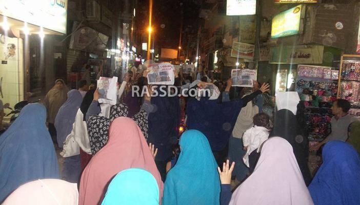 بالصور.. مسيرات ليلية ضد حكم العسكر في 8 محافظات