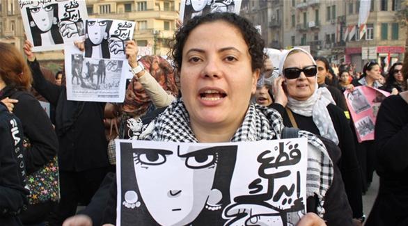 مظاهرة  وسط التحرير تنديدًا بـ”التحرش”