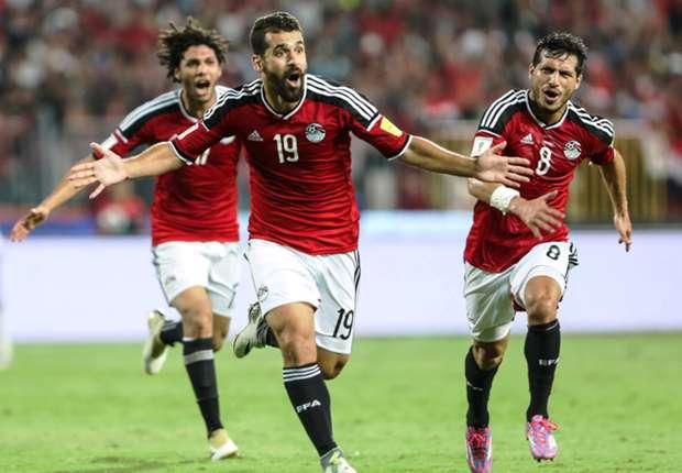 النني وصلاح وكهربا في تشكيل مصر أمام تونس