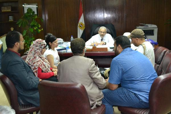 وزير الثقافة يلتقي بوفد من المثقفين