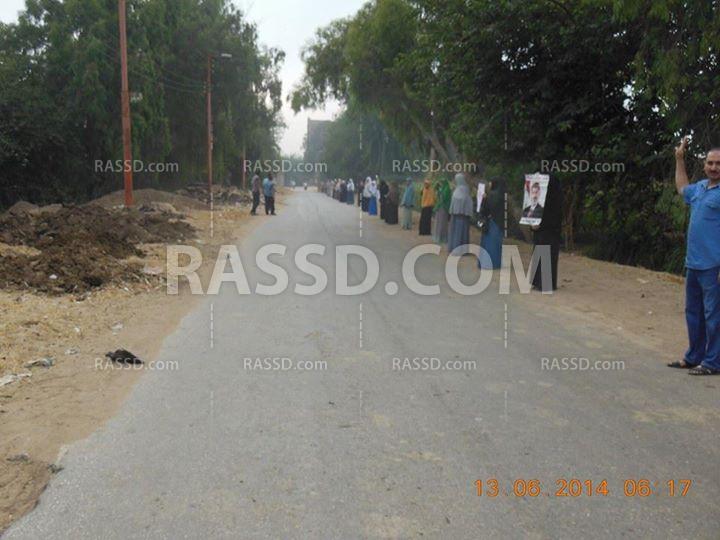 فعاليات صباحية بالمنوفية تطالب بالحرية لمصر