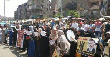 مسيرة حاشدة بأوسيم بالجيزة تنديدا بتنصيب السيسى