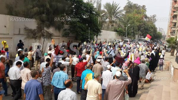مسيرة “غرب المعادي” تصمد أمام اعتداءات الداخلية والبلطجية