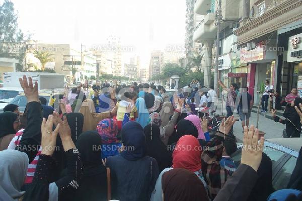 مسيرة بـ”المحلة الكبرى” في مستهل أسبوع “الحرية لمصر”