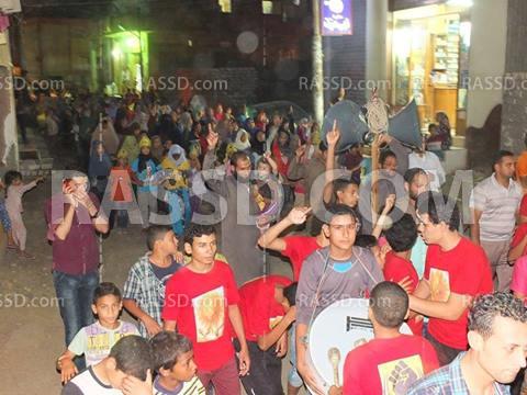 6 مسيرات ليلية مناهضة للانقلاب بمراكز “الفيوم”