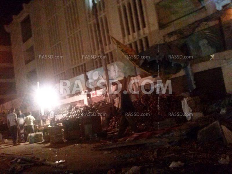 حملة أمنية بغرب الإسكندرية لإزالة الإشغالات