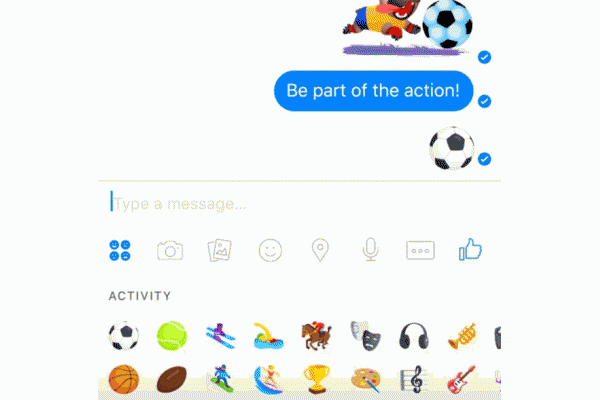 بالفيديو.. “فيس بوك” تطرح لعبة كرة قدم في تطبيق ماسنجر