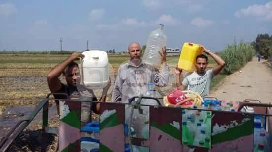 “الفناطيس” و”الجراكن” ملجأ الأهالي لسد حاجتهم اليومية من مياه الشرب