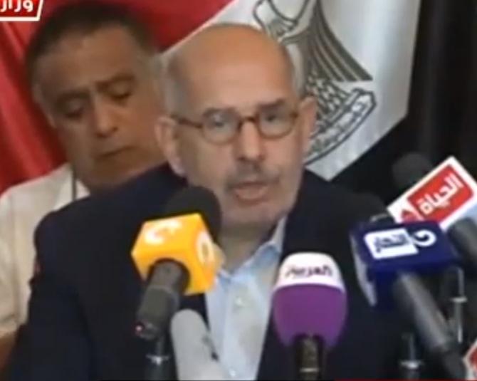 بالفيديو..البرادعي: النظام الذي يهاجم”المعارضة والشيعة” سيسقط