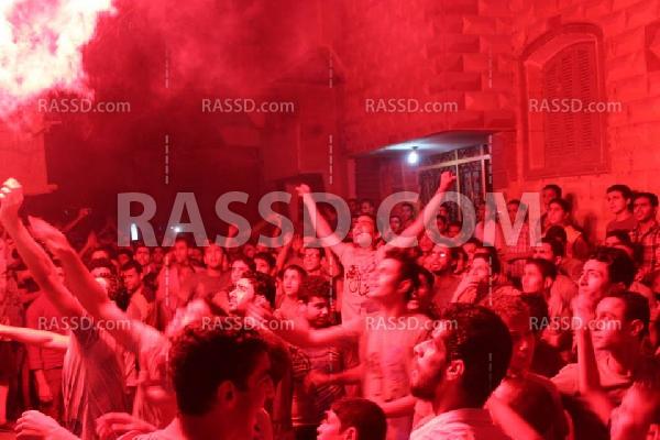 ألتراس “نهضاوي” ينظم مسيرة ليلة بالجيزة