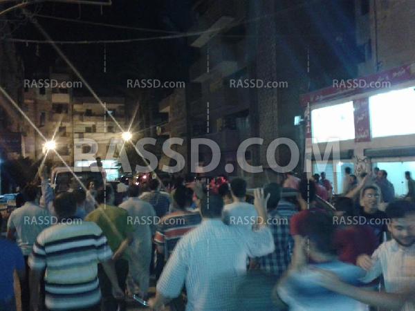 تظاهرة ليلية لـ”تحالف دعم الشرعية” في الزقازيق