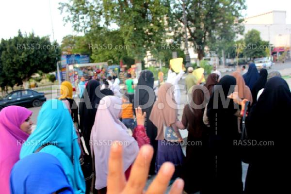 رافضو الانقلاب بـ”أسوان” يتظاهرون ضد اعتقال أبناء المحافظة