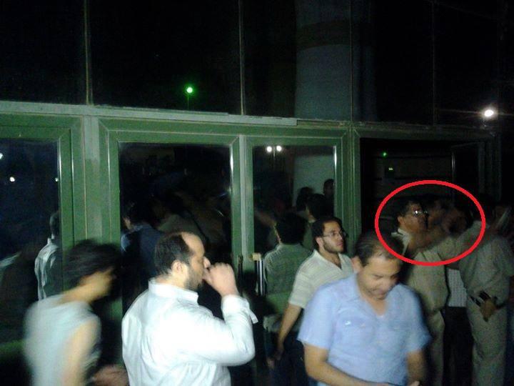 اقتحام المعارضة لمبني محافظة الفيوم