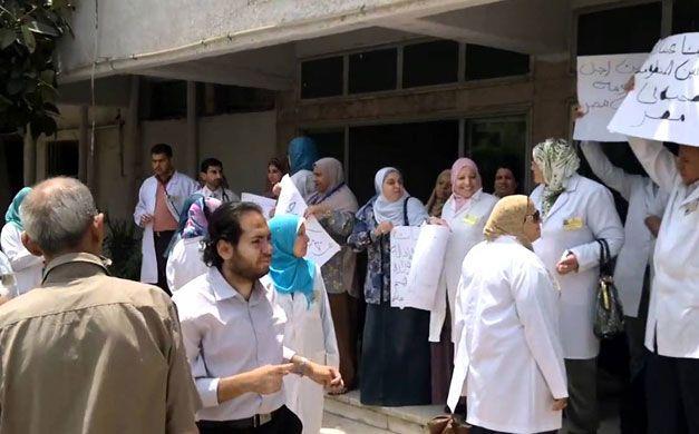 إضراب أطباء “طما المركزي” بسوهاج لاختطاف زميلهم