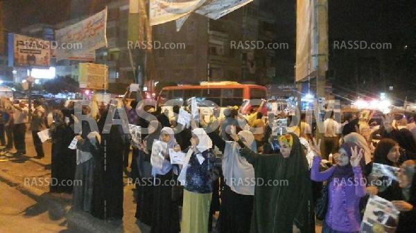 مسيرات ليلية رافضة للانقلاب العسكري بعدة محافظات مصرية