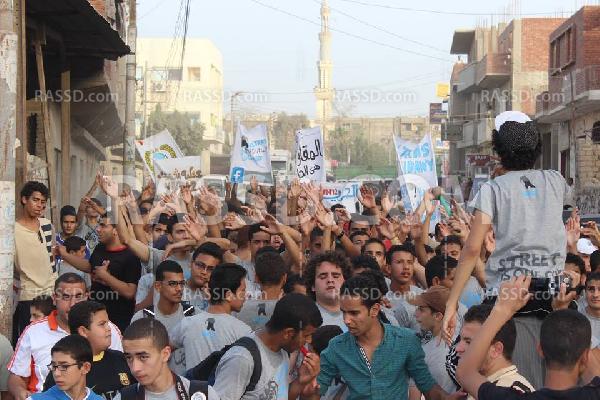 مسيرة حاشدة لـ”ألتراس نهضاوي” في “الشرقية”