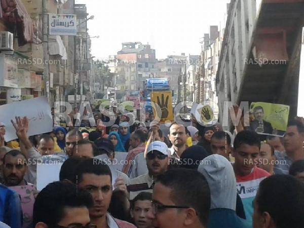 صور | مسيرة حاشدة بالمنزلة بالدقهلية فى أسبوع “مصر مش معسكر”